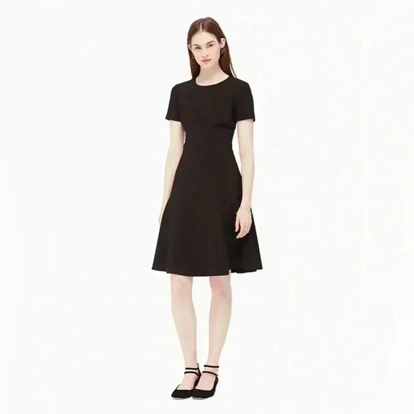 Kate Spade Black Fit and Flare Dress Size 00 - Picture 1 of 12